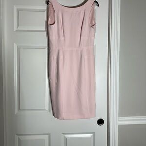 White House Black Market Blush Midi Dress